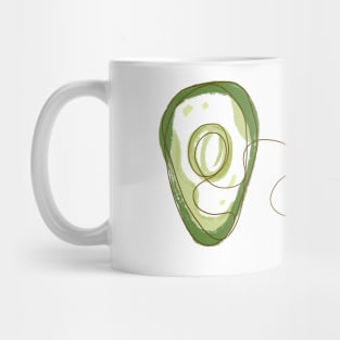 Funny Avocado Mug